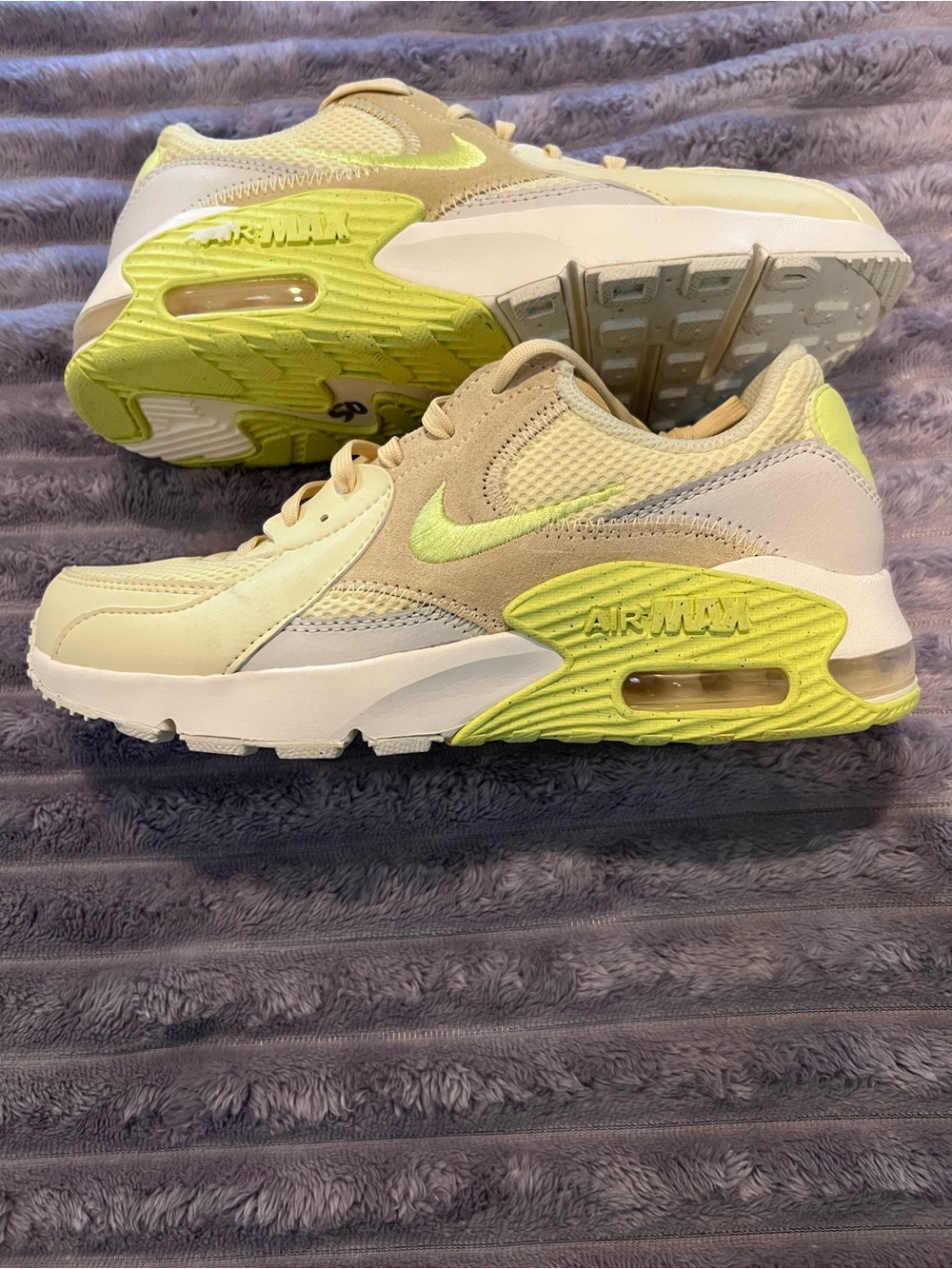 Nike Women’s Air Max Cream with Volt Accent Sneakers